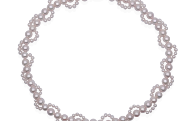 Pink Akoya Pearl Strand Necklace (N101)