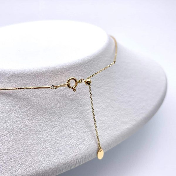 White Akoya Pearl Gold Pendant (P221) - Image 3