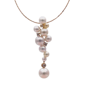 P239 Vintage Akoya Pearl Pendant