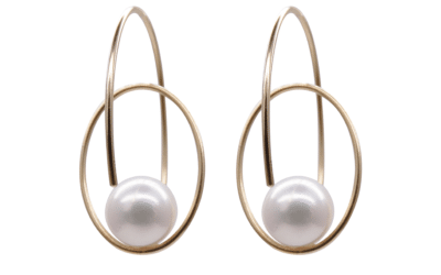 Akoya Pearl Dangle Fashionable Earring (E264)